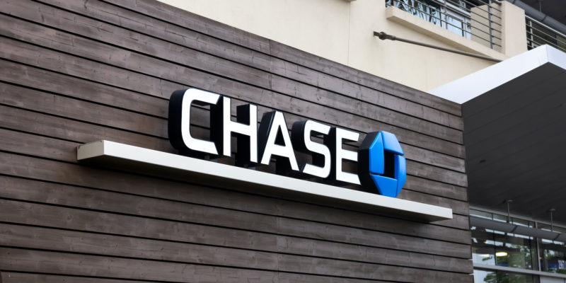 chase bank storefront