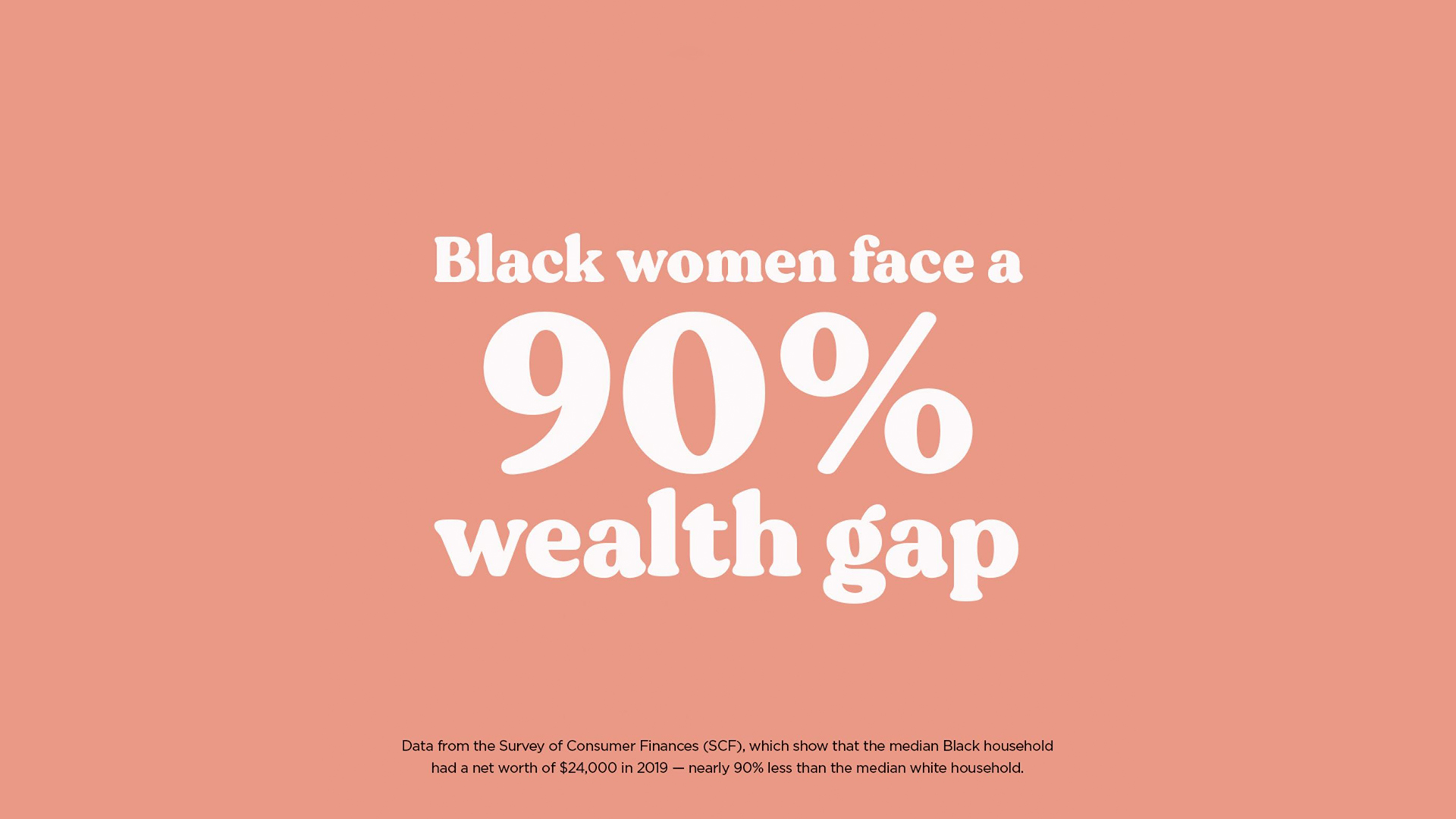 Black women face a 90% wealth gap