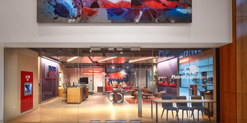 PlainsCapital Bank lobby