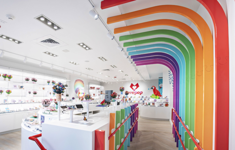 Harvard Square is Lovepop’s largest retail location and will stock the company’s full range of 3D product offerings.