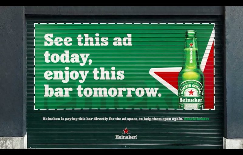 See this ad today, enjoy this bar tomorrow.