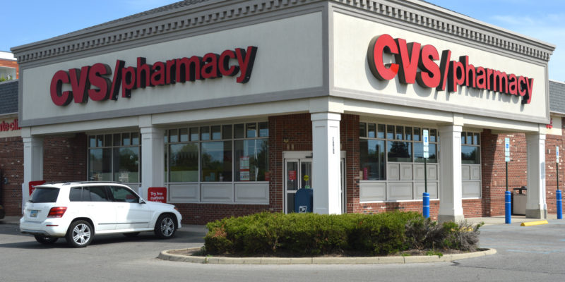 Exterior of CVS consumer building