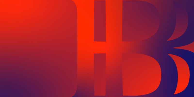 Red and Navy color B with gradient