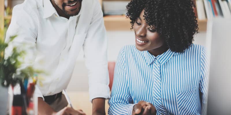 Banking customer with advisor