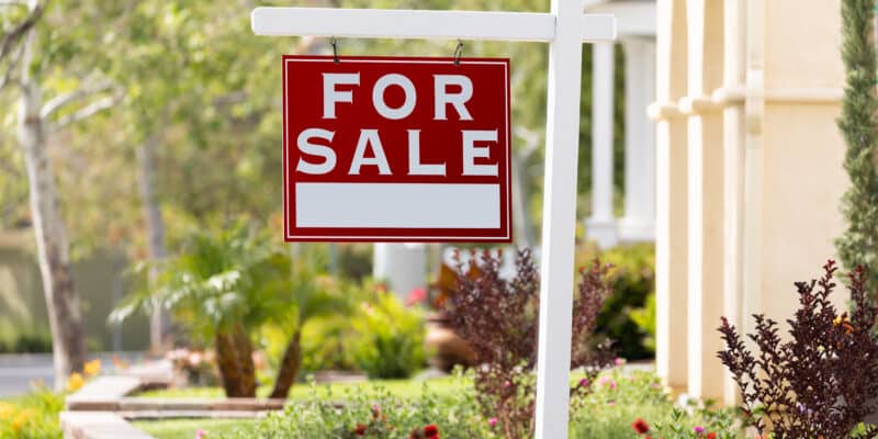 For Sale Real Estate Sign